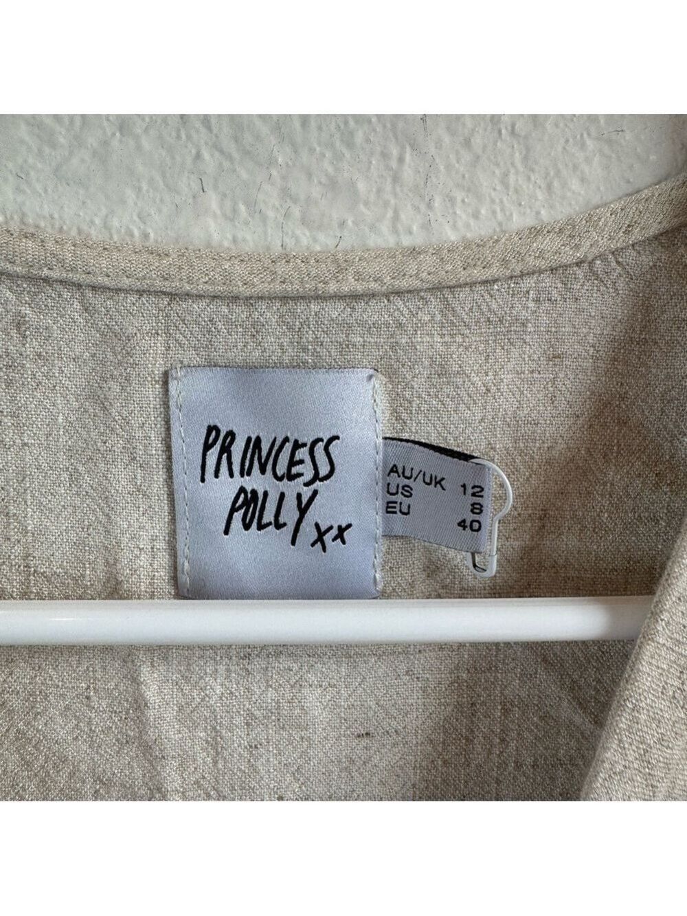 PRINCESS POLLY ‘Ragnar’ Cutout Linen Romper - Picture 6 of 11